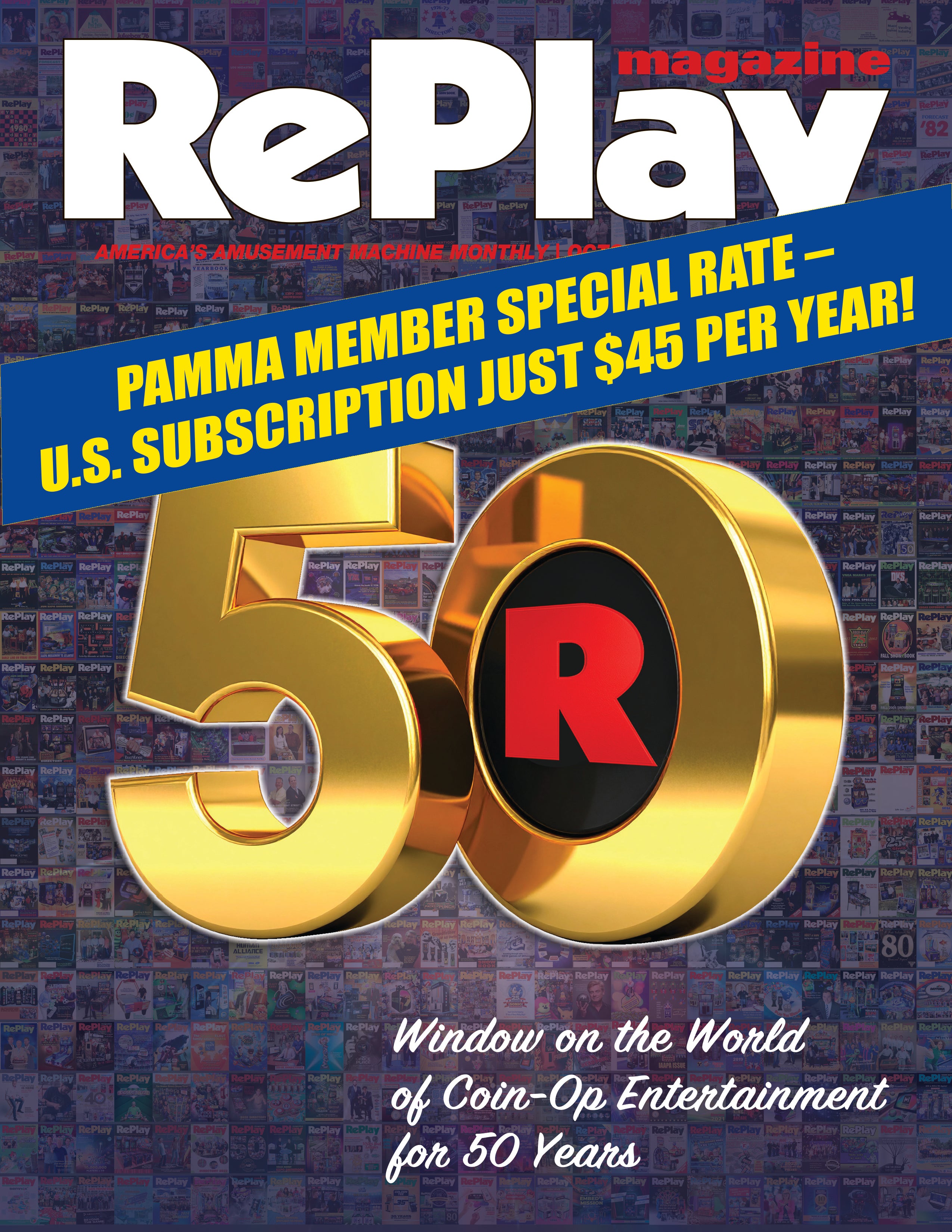 PAMMA MEMBER RATE 1-YEAR SUBSCRIPTION